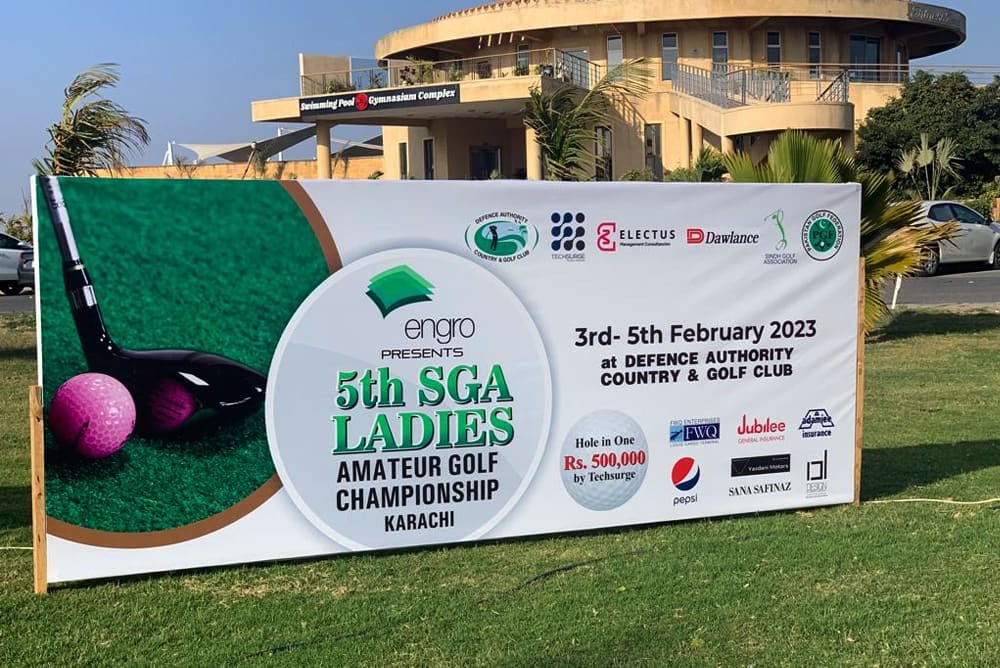 5th SGA Ladies Amateur Golf Championship Karachi — cover photo
